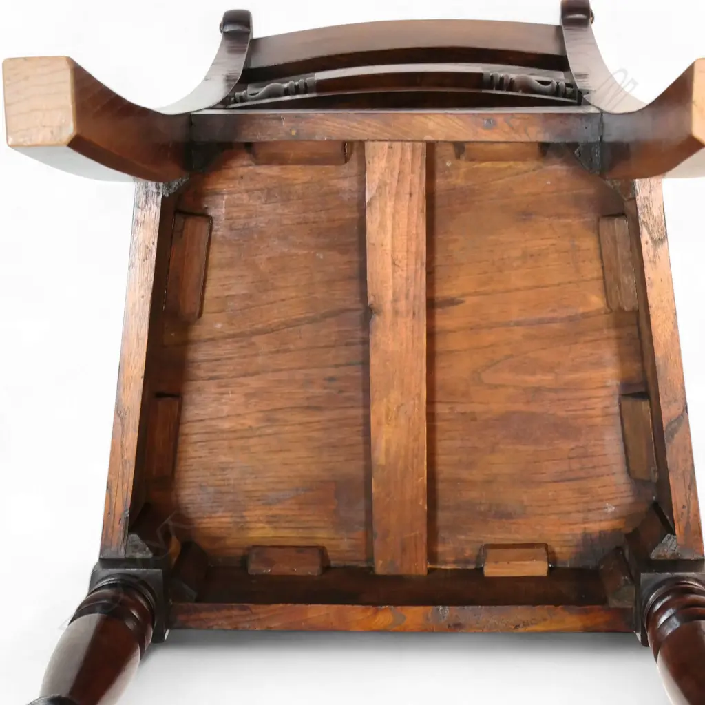 An English c.1850 elm chair, Image 1++